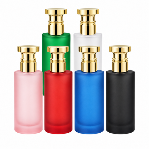 30ml Multi-Colour Perfume Bottles - White Background