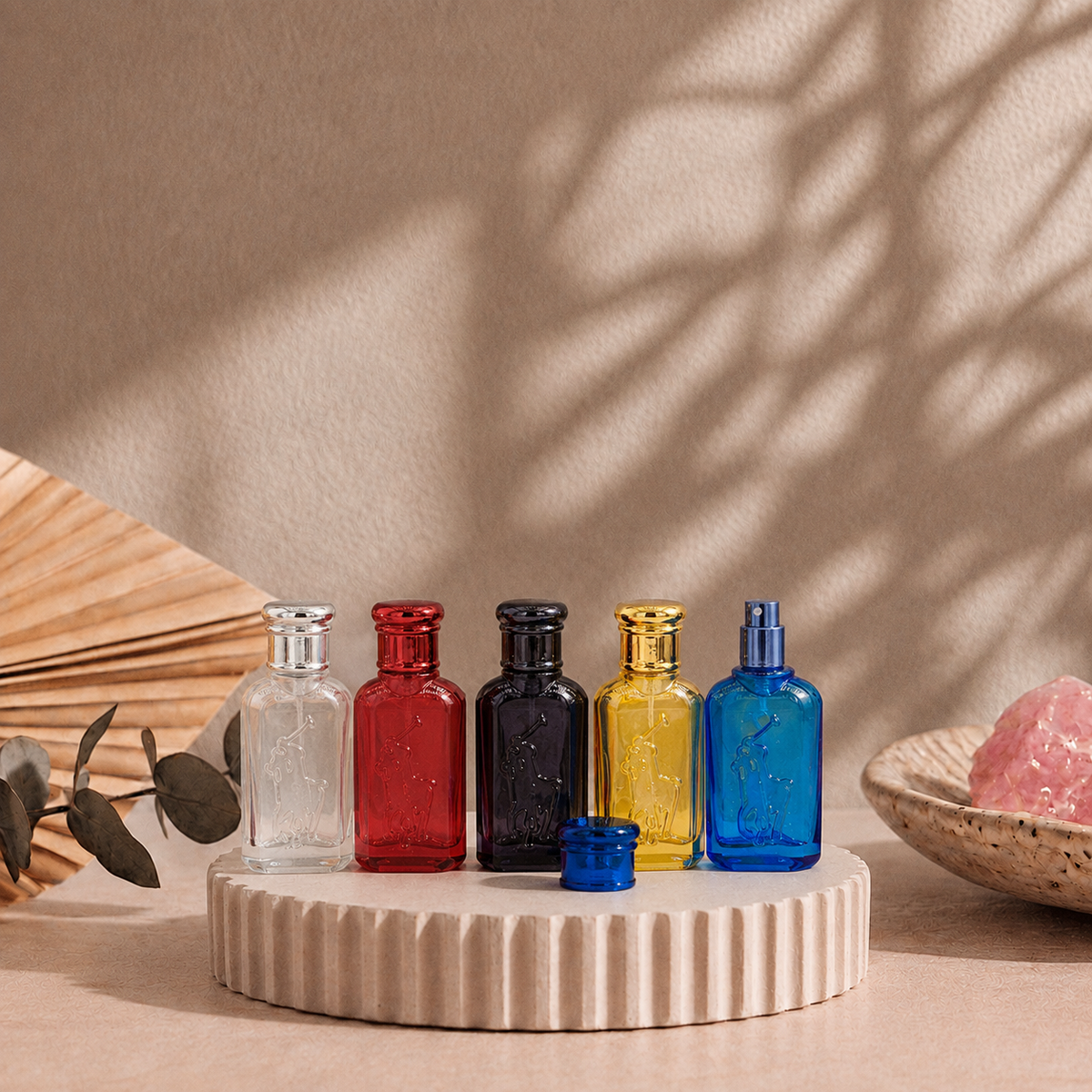 50ml Perfume Bottles - Multi Colour