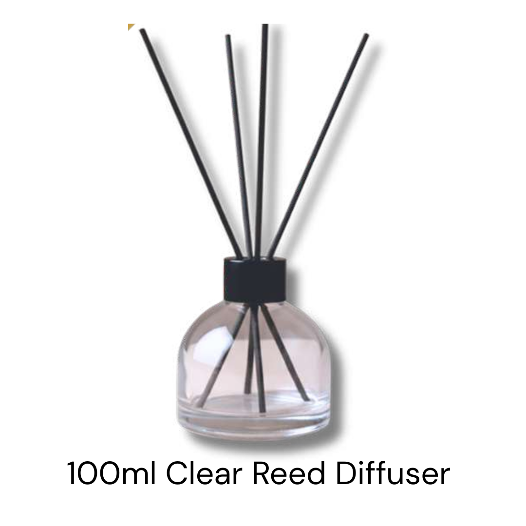 Clear Reed Diffuser Bottle - 100ml