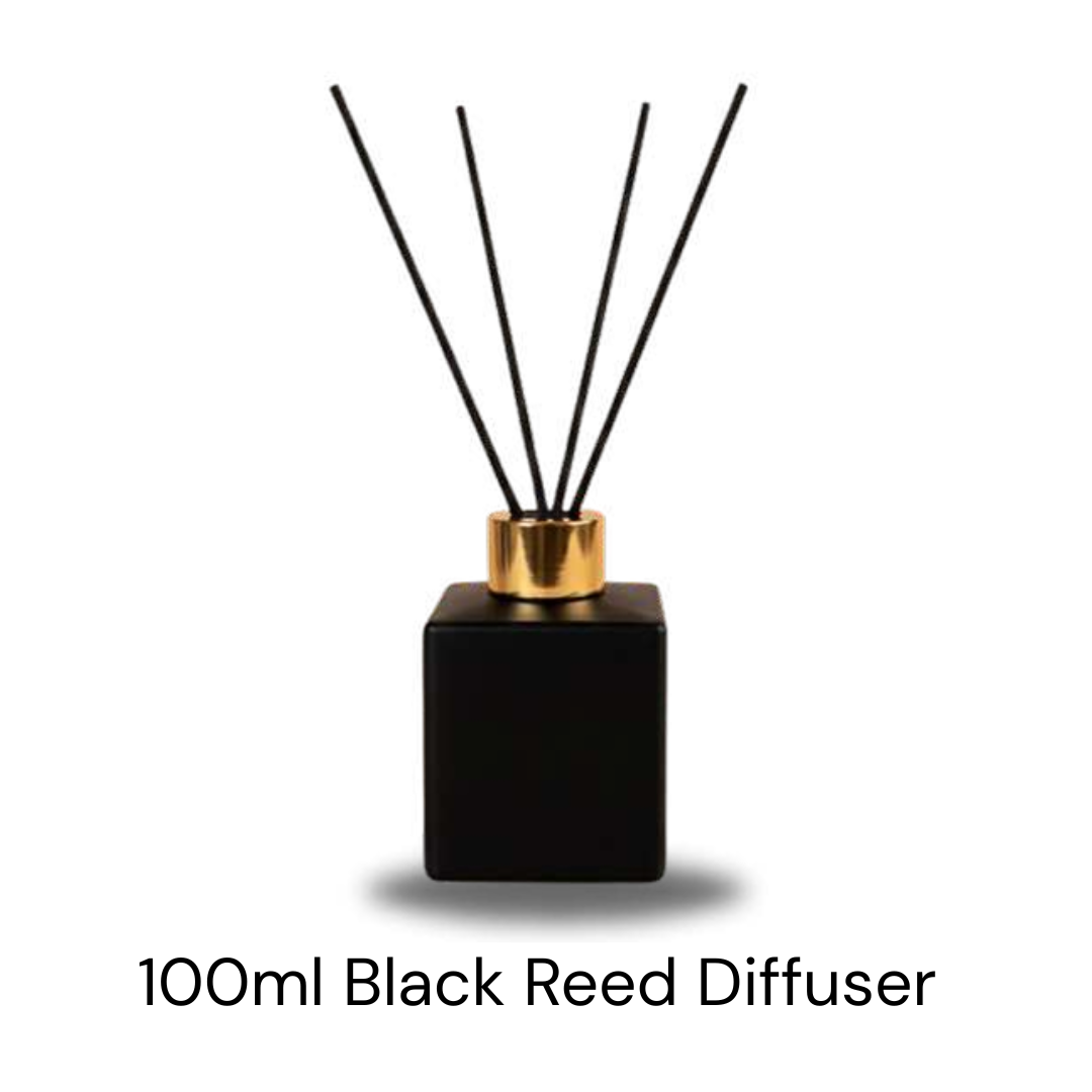 Matt Black Reed Diffuser Bottle - 100ml