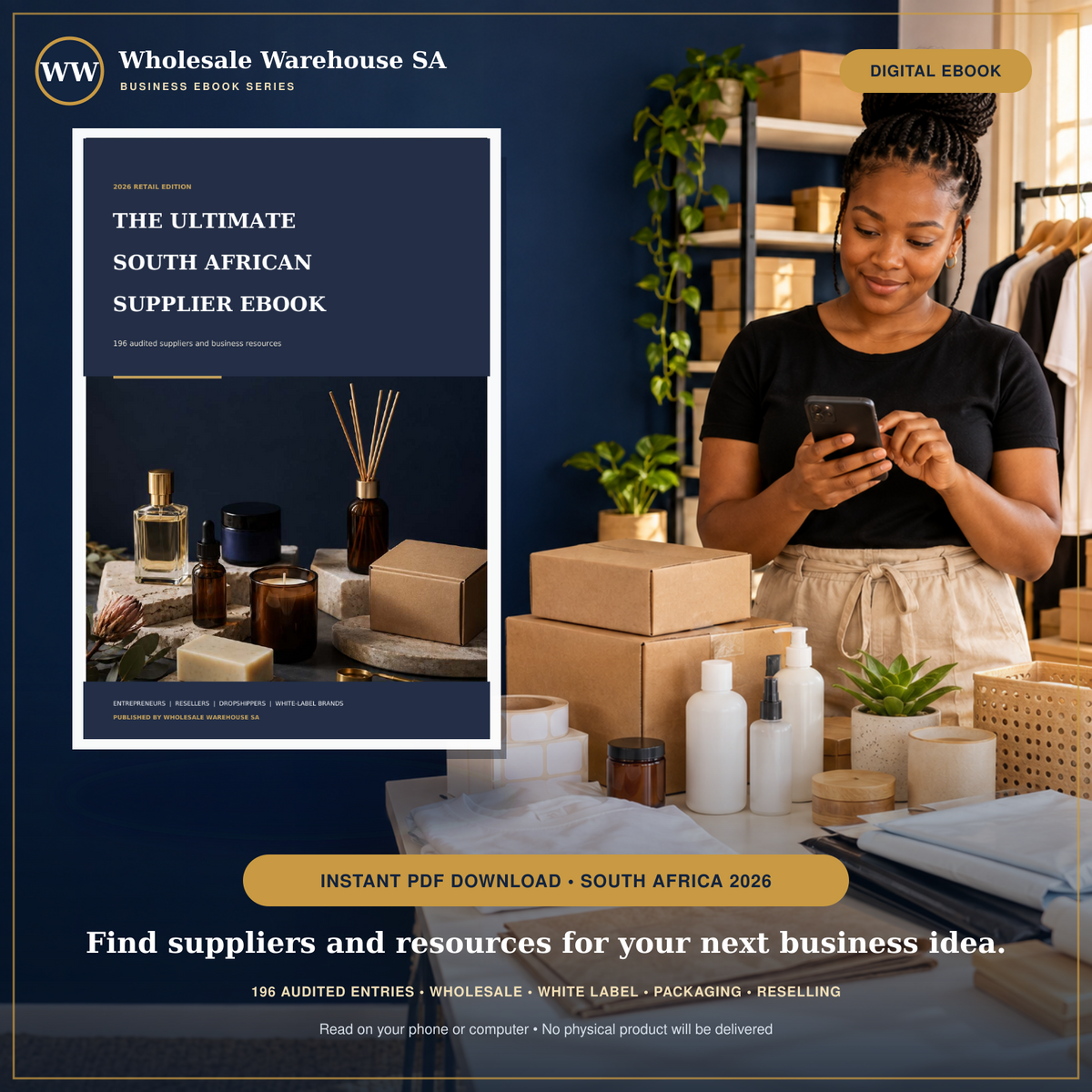 The Ultimate South African Supplier Ebook 2026 - 190+ Suppliers