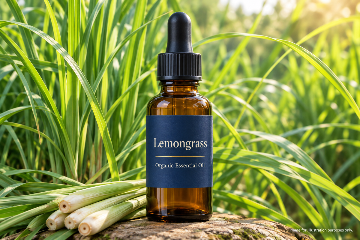 Lemongrass Essential Oil - Organic