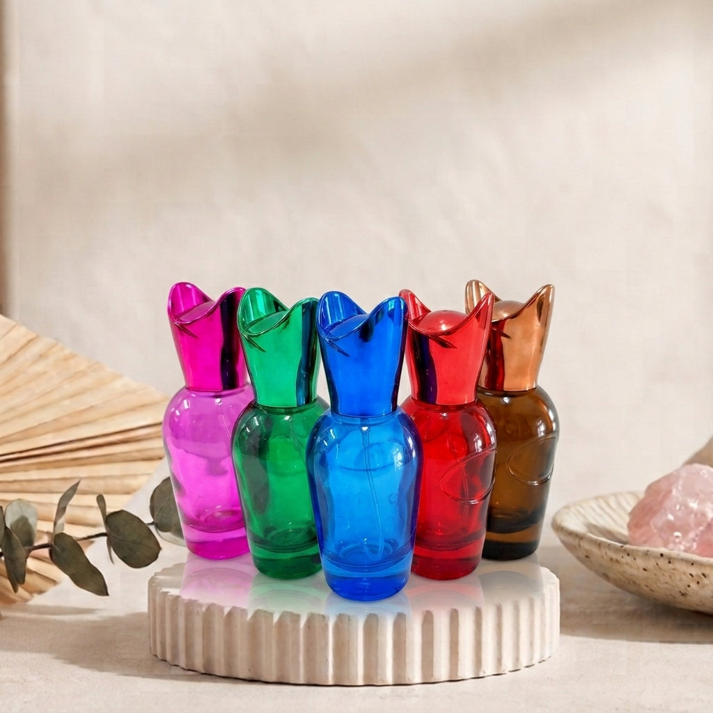 100ml Multi-Colour Perfume Bottles