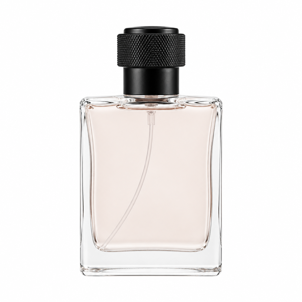 Screw Top Perfume Bottle 50ml - White Background