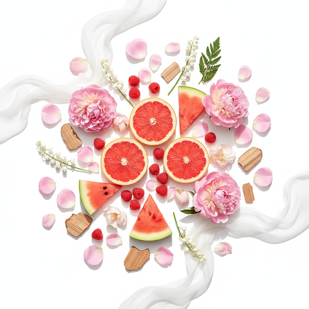 Serenity - Joy of Pink Lacoste Scent Notes